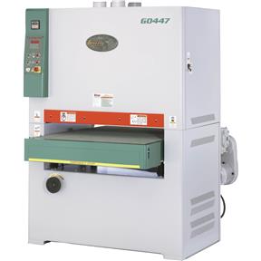 37" 20 HP 3-Phase Double Head Wide-Belt Sander