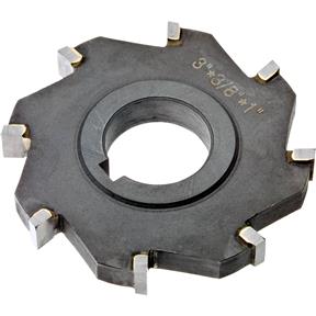 Carbide Tip Side Mill Cutter 3" x 3/8" x 1" B - 8T