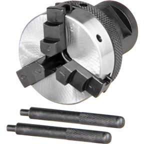 2" 3-Jaw Micro Chuck - 5/8" Unthreaded