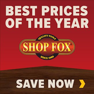 Banner for 3-31 NWM Shop Fox