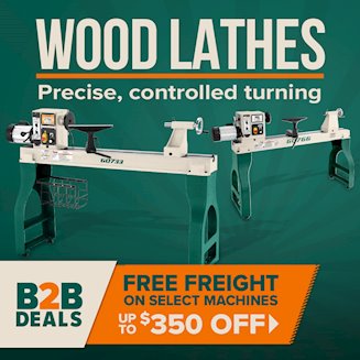 Banner for 179 Wood Lathes ENDS SOON