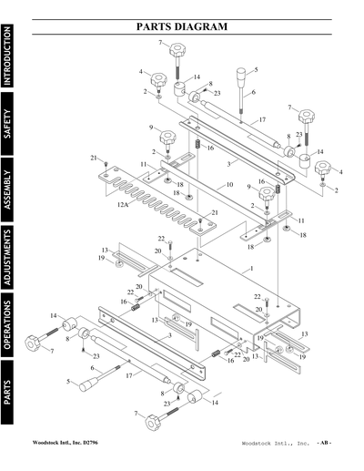 Part Diagram for D2796