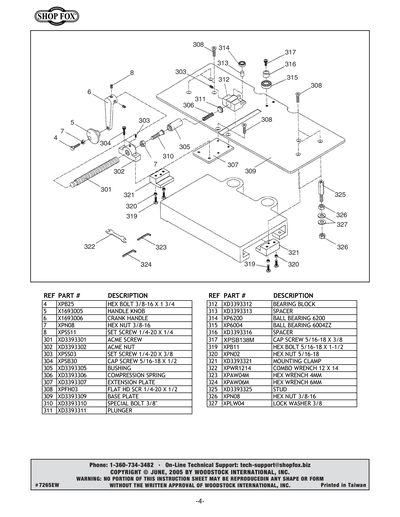 Part Diagram for D3393