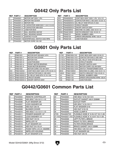 Part Diagram for G0442