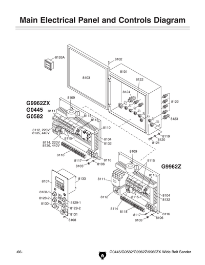 Part Diagram for G0445