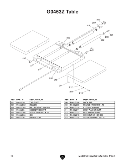 Part Diagram for G0454Z