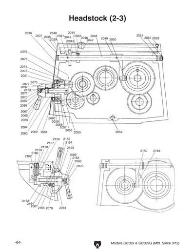 Part Diagram for G0509