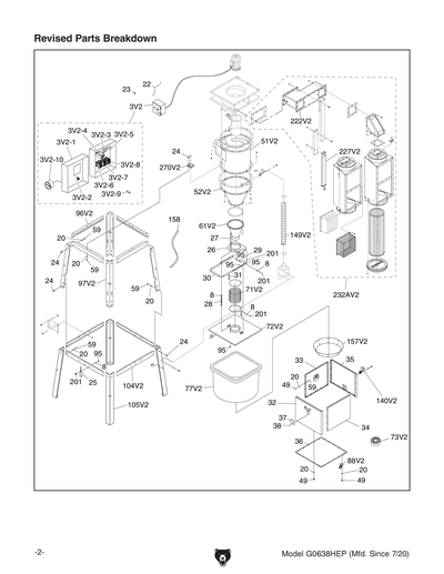 Part Diagram for G0638HEP