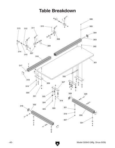 Part Diagram for G0643