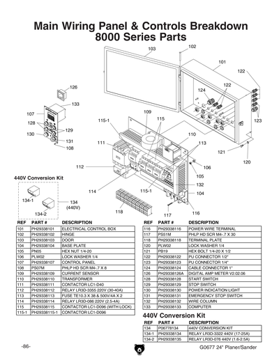 Part Diagram for G0677