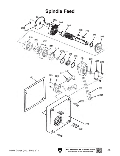 Part Diagram for G0756