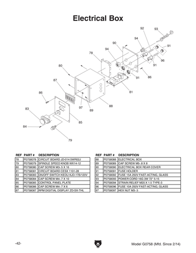 Part Diagram for G0758Z