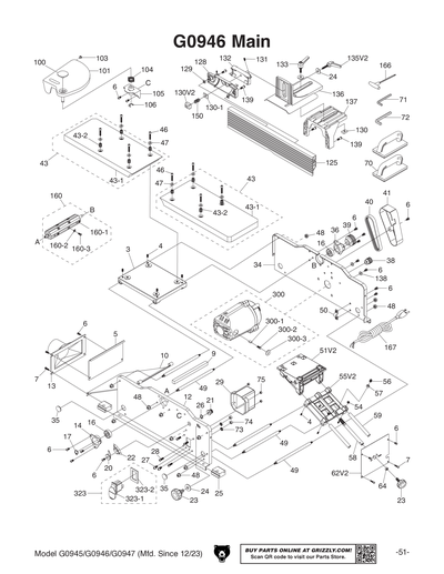 Part Diagram for G0946
