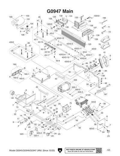 Part Diagram for G0946