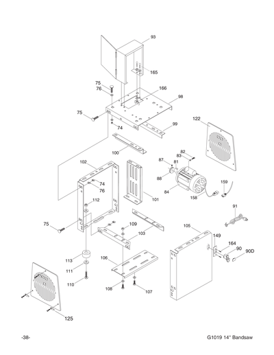 Part Diagram for G1019