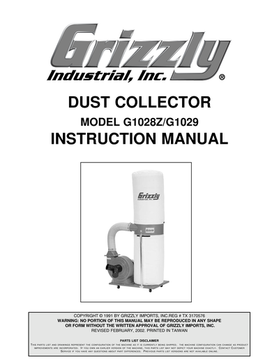 Part Diagram for G1029