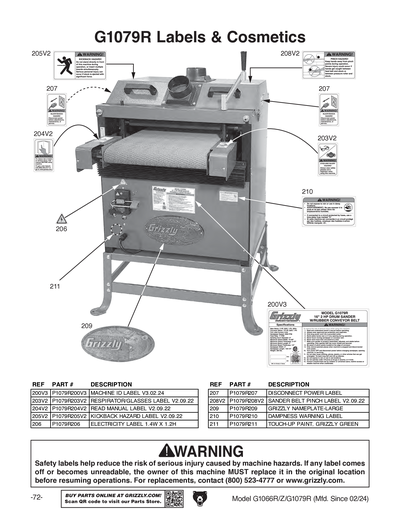 Part Diagram for G1066Z
