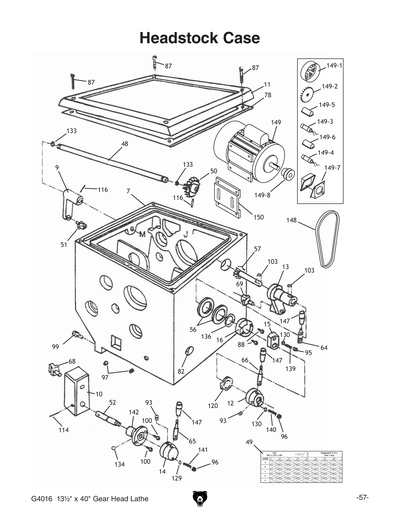 Part Diagram for G4016