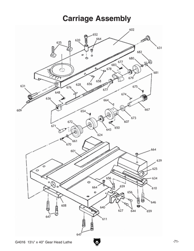 Part Diagram for G4016