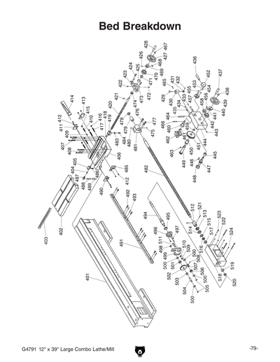 Part Diagram for G4791
