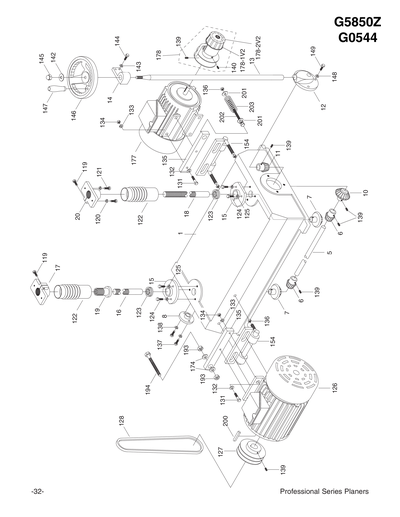 Part Diagram for G5850Z