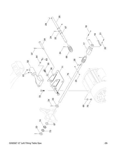 Part Diagram for G5959Z
