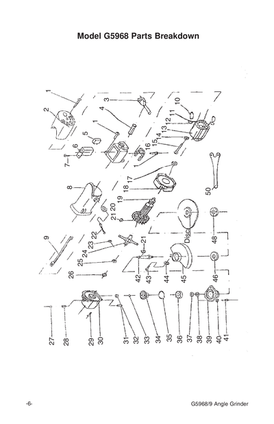 Part Diagram for G5968