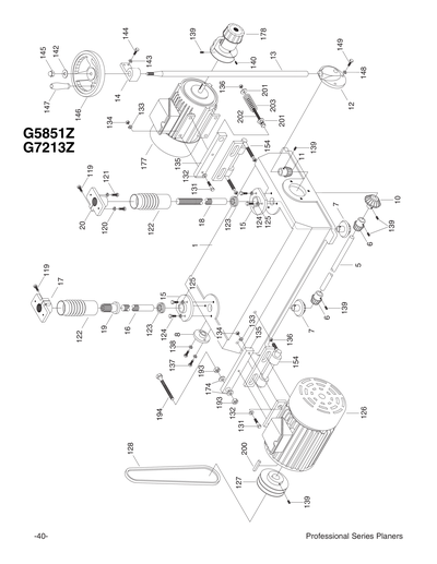 メインプレート　大工部品 Parts for G7213Z 24