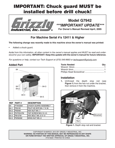 Part Diagram for G7942
