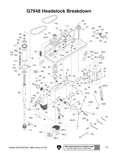 Part Diagram for G7948
