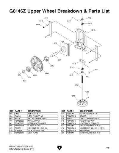Part Diagram for G8146Z