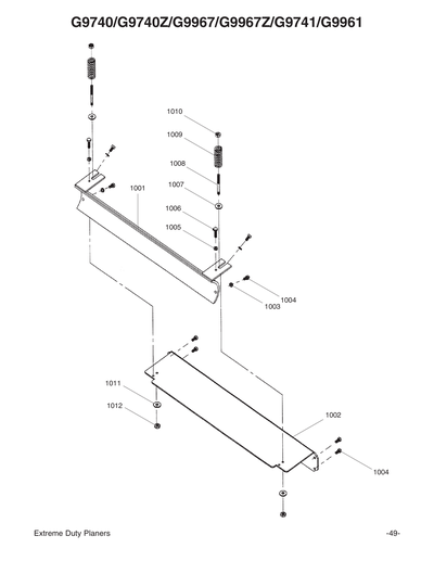 Part Diagram for G9740Z