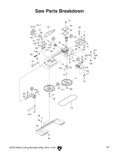 Part Diagram for G9742