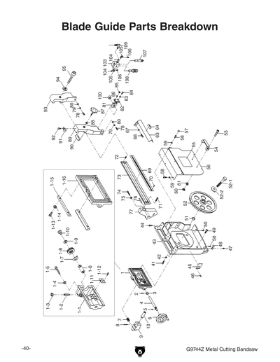 Part Diagram for G9744Z