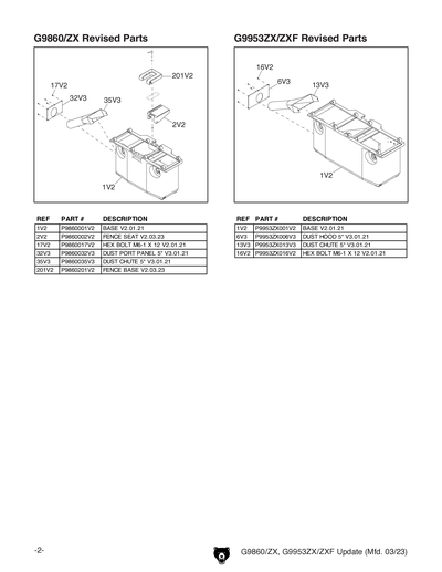 Part Diagram for G9860ZX