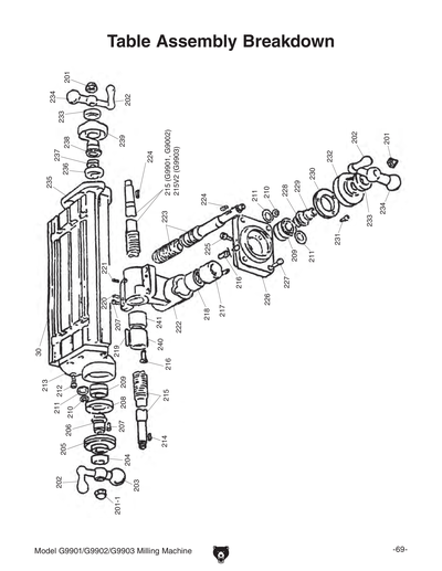 Part Diagram for G9901