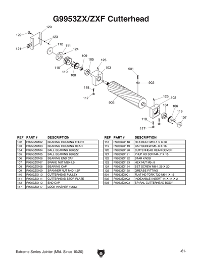 Parts for 16