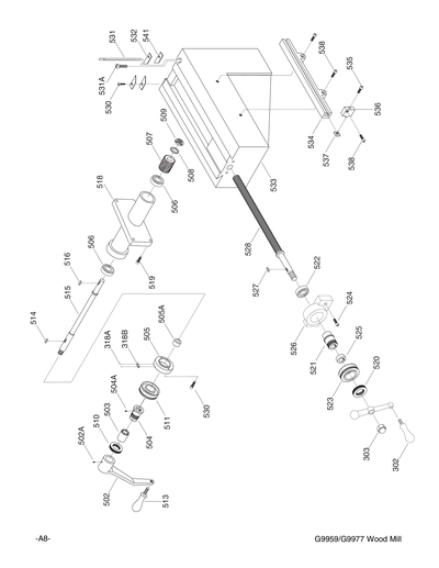 Part Diagram for G9959