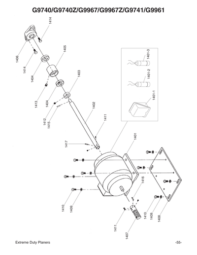 Part Diagram for G9961