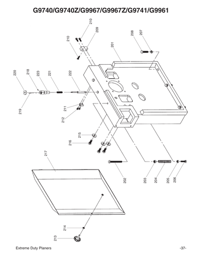Part Diagram for G9967