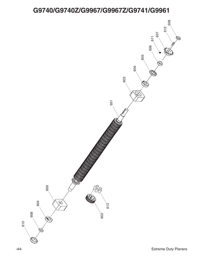 Part Diagram for G9967