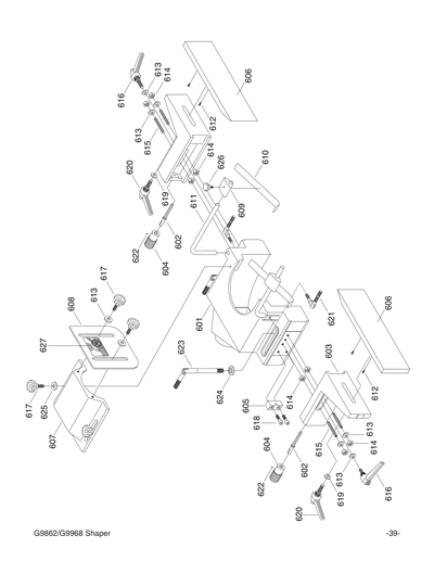 Part Diagram for G9968