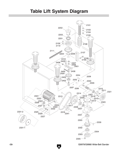 Parts for G9979 43