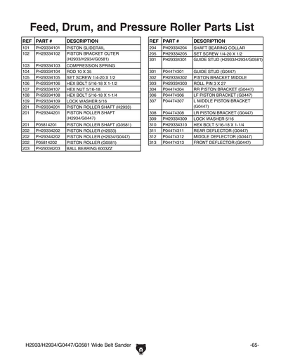 Part Diagram for H2934