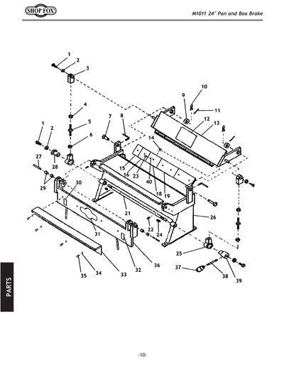 Part Diagram for M1011