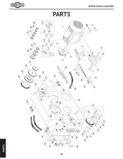 Part Diagram for M1018