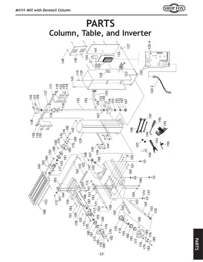 Part Diagram for M1111
