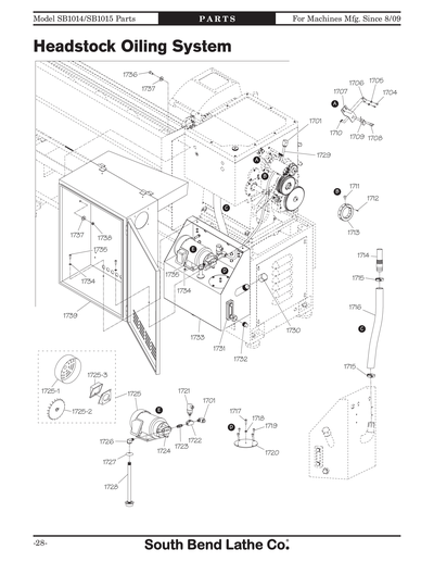 Part Diagram for SB1014