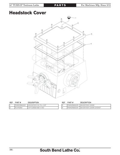 Part Diagram for SB1039