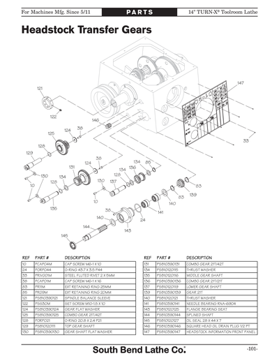 Part Diagram for SB1039